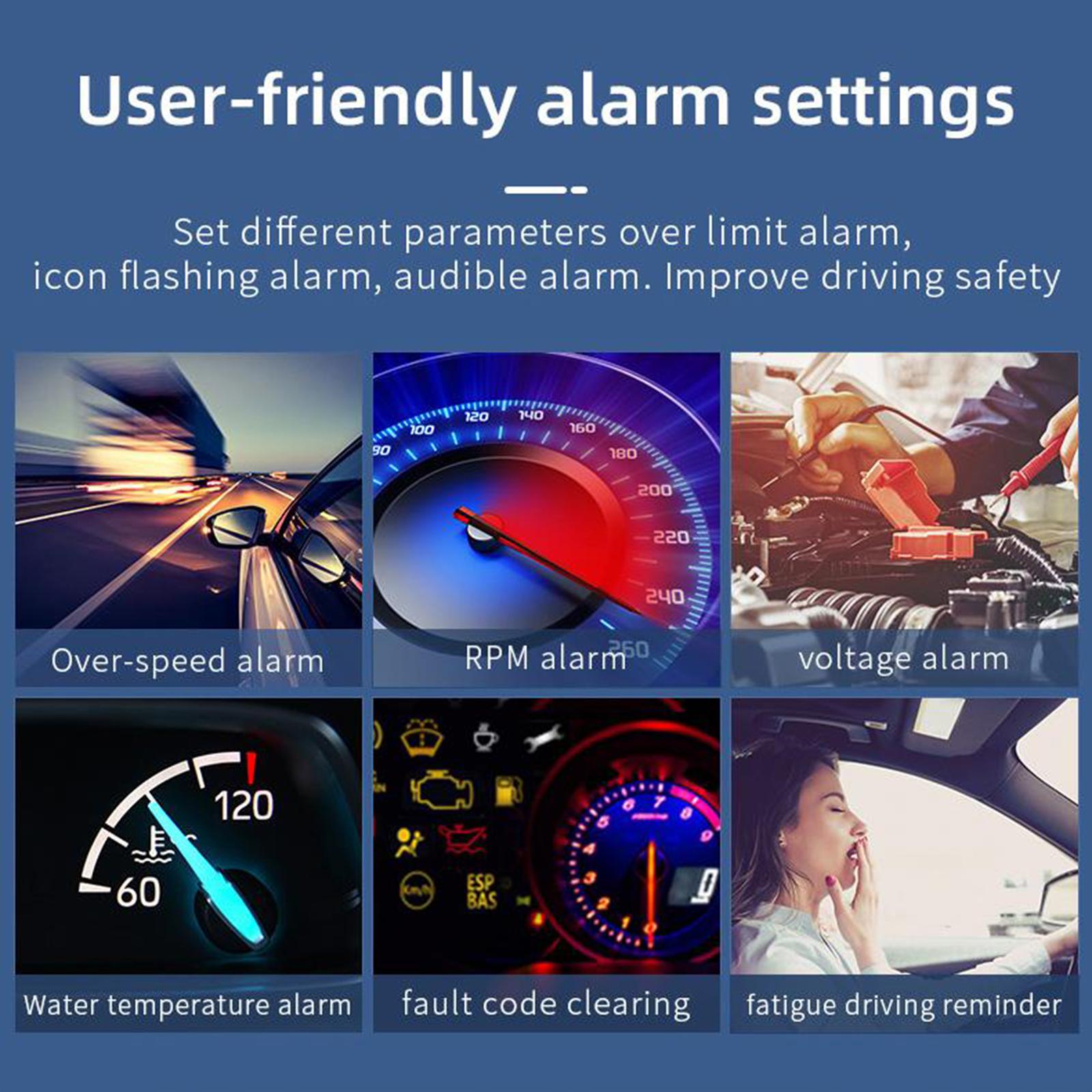 Hud Speedometer Digital Universal - Car Monitor Digital Dashboard HUD Display
