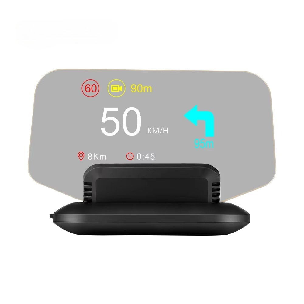 Hud Obd2 Multi Function Alarm - For All Car 5inch Multifunctional HD
