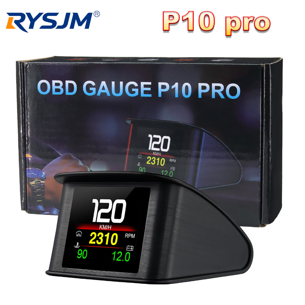 Obd2 Hud Speedometer Projector - HD P10-PRO OBD2 HUD Car Head