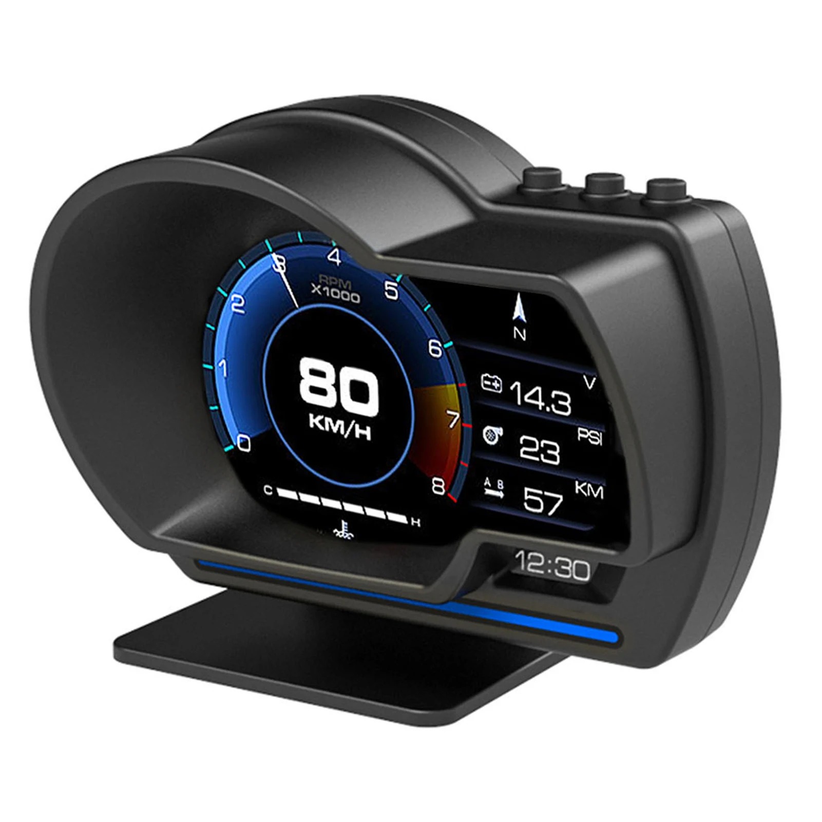 Multifunctional Universal Car  - огляд і ціна Hud Obd2 Multi Function Alarm