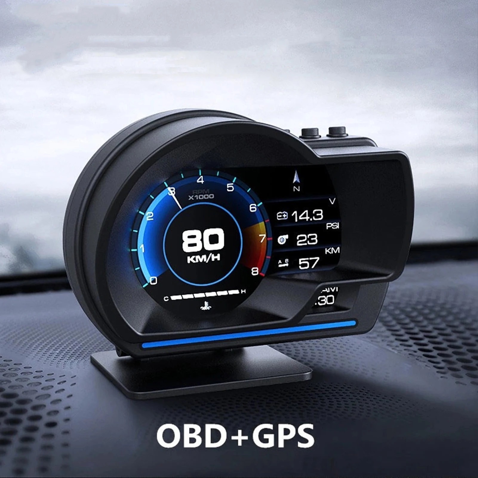 Multifunctional Universal Car  - огляд і ціна Hud Obd2 Multi Function Alarm