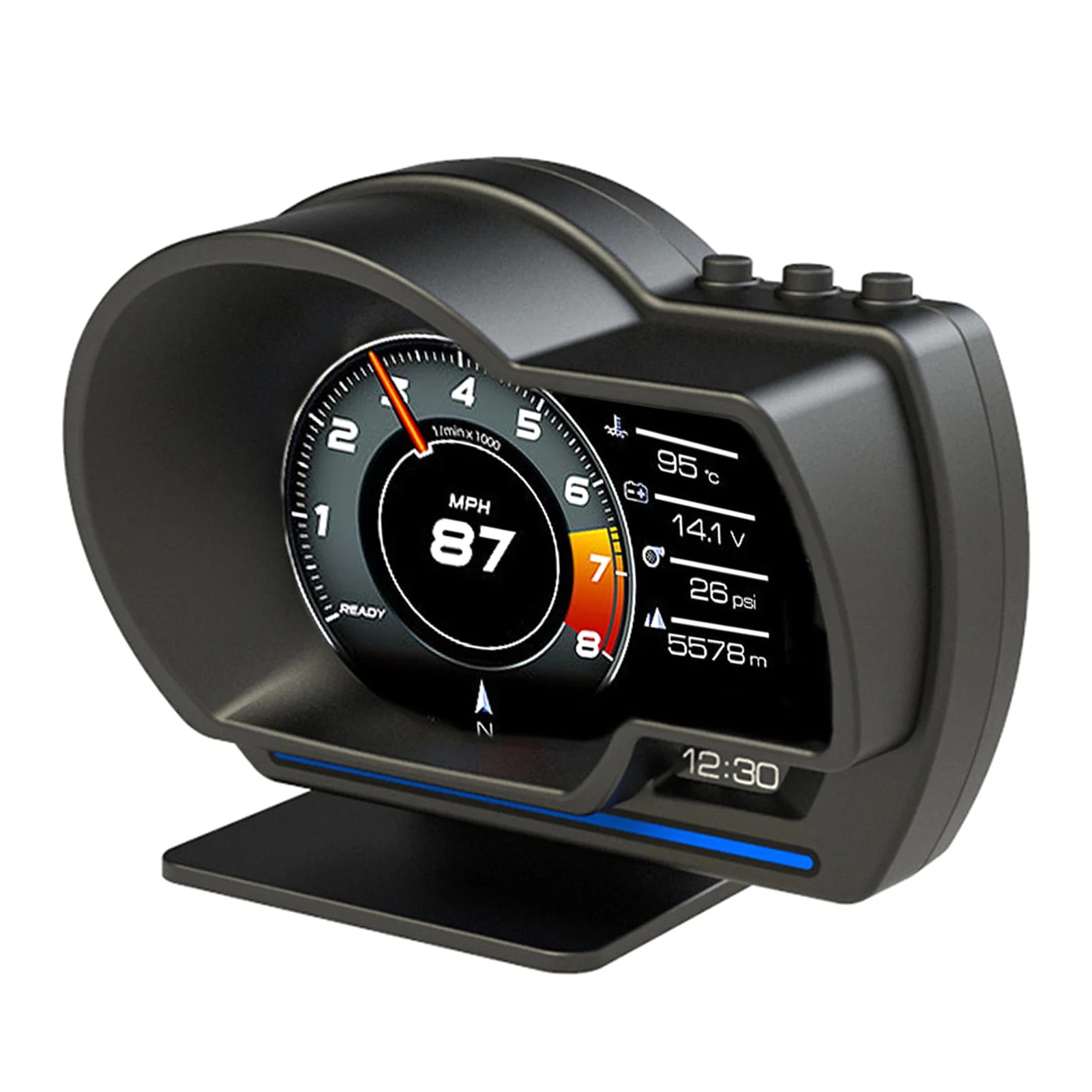 Multifunctional Universal Car  - огляд і ціна Hud Obd2 Multi Function Alarm