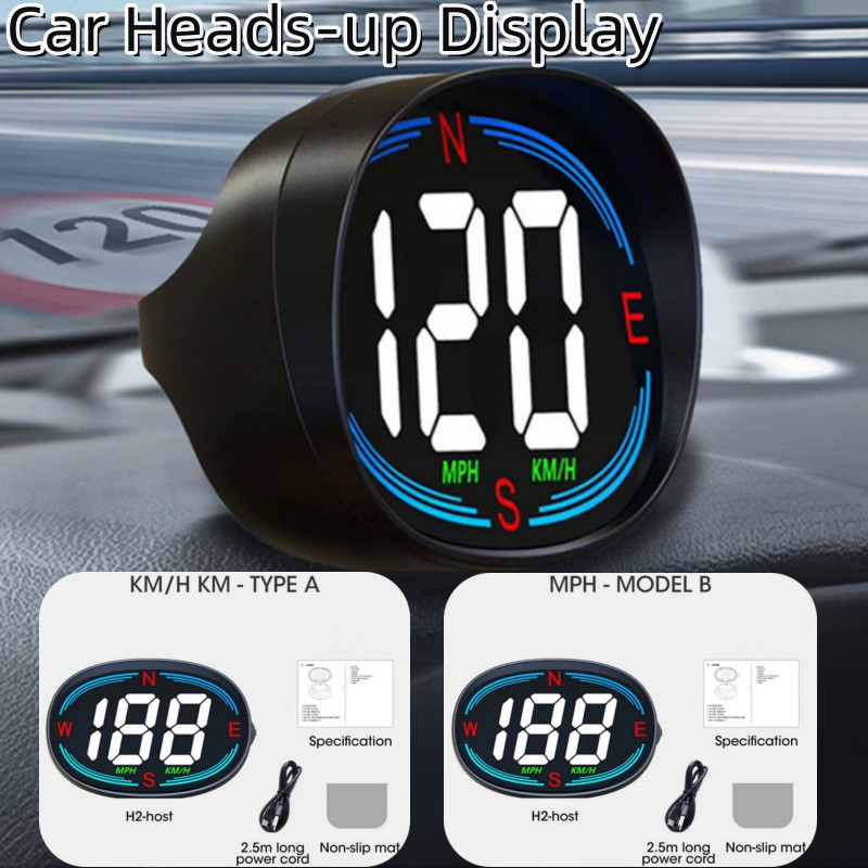 2024 New HUD GPS Speedometer U - огляд і ціна Car Hud Head Up Display Gps