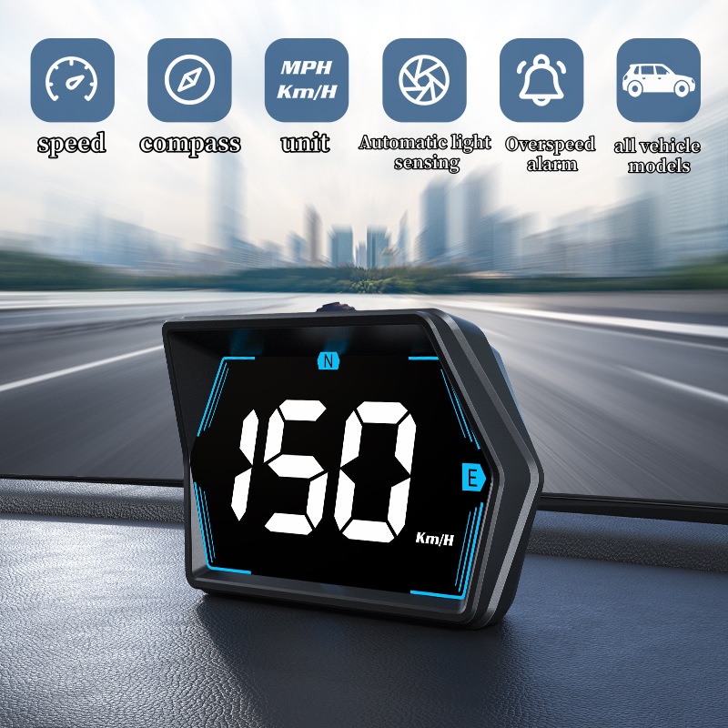 2024 New HUD GPS Speedometer U - огляд і ціна Car Hud Head Up Display Gps