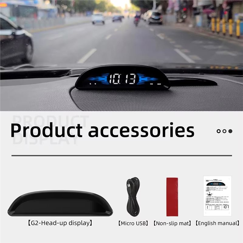 Universal OBD Car Head Up Disp - огляд і ціна Hud Speedometer Digital Universal
