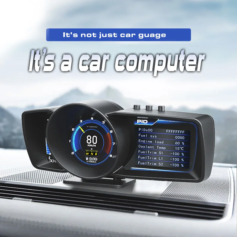 2021 Newest Car HUD OBD2+GPS M - огляд і ціна Hud Obd2 Multi Function Alarm