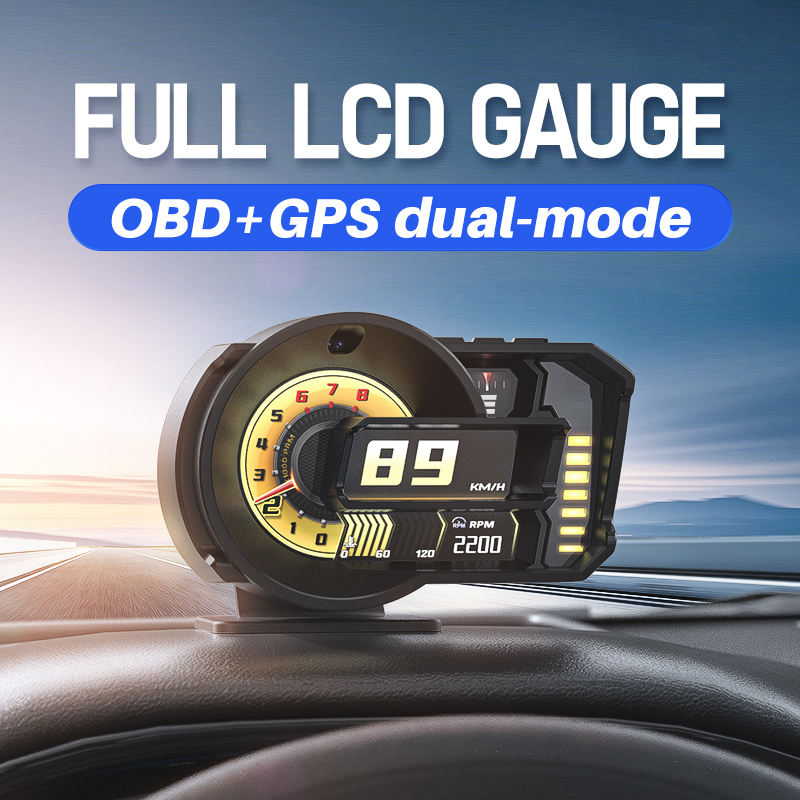 HUD OBD2+GPS Head Up Display G - огляд і ціна Hud Obd2 Multi Function Alarm