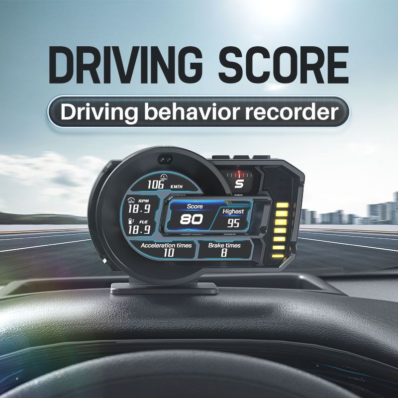 HUD OBD2+GPS Head Up Display G - огляд і ціна Hud Obd2 Multi Function Alarm