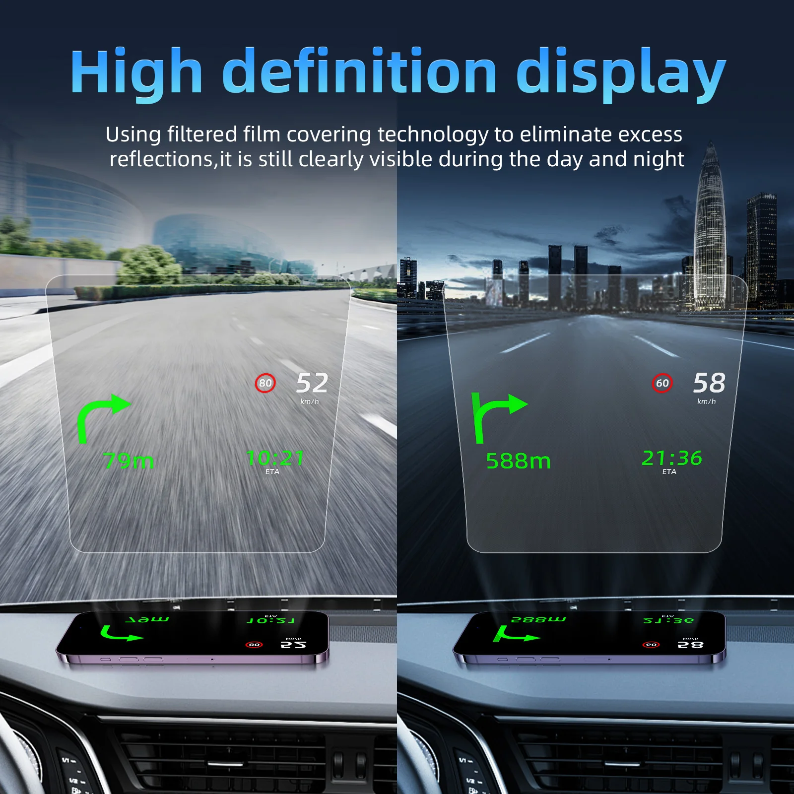 Car Windshield Reflective Film - огляд і ціна Hud Reflection Film Windshield