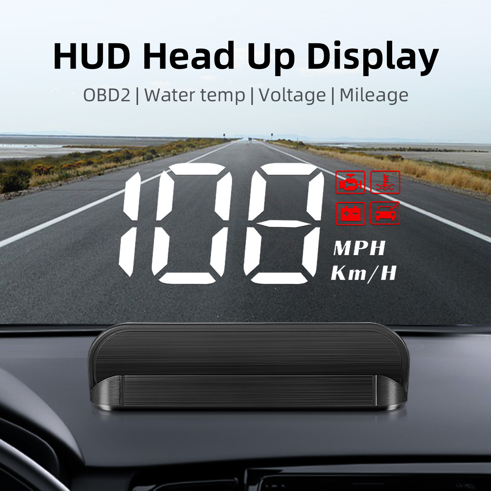 M3 HUD Obd2 Head-Up Display Di - огляд і ціна Obd2 Hud Speedometer Projector