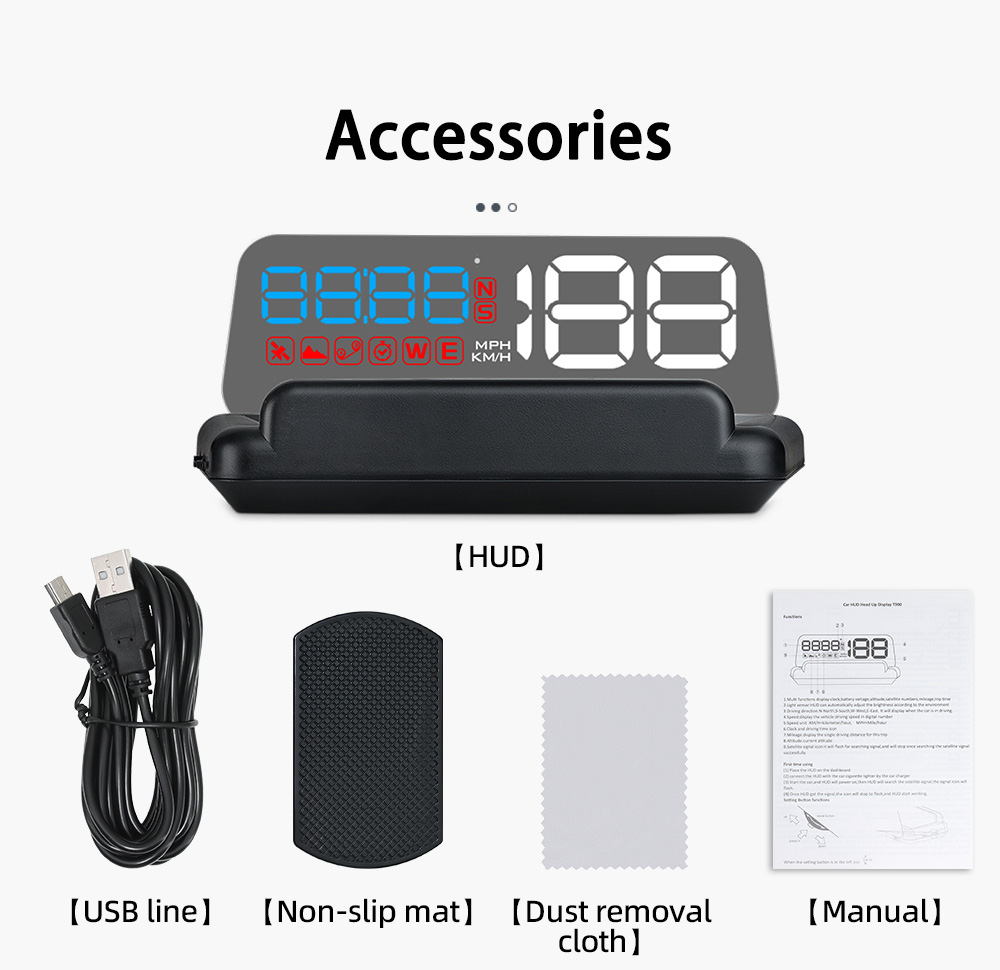 C500/T900,OBD/GPS HUD Auto Hea - огляд і ціна Car Hud Head Up Display Gps