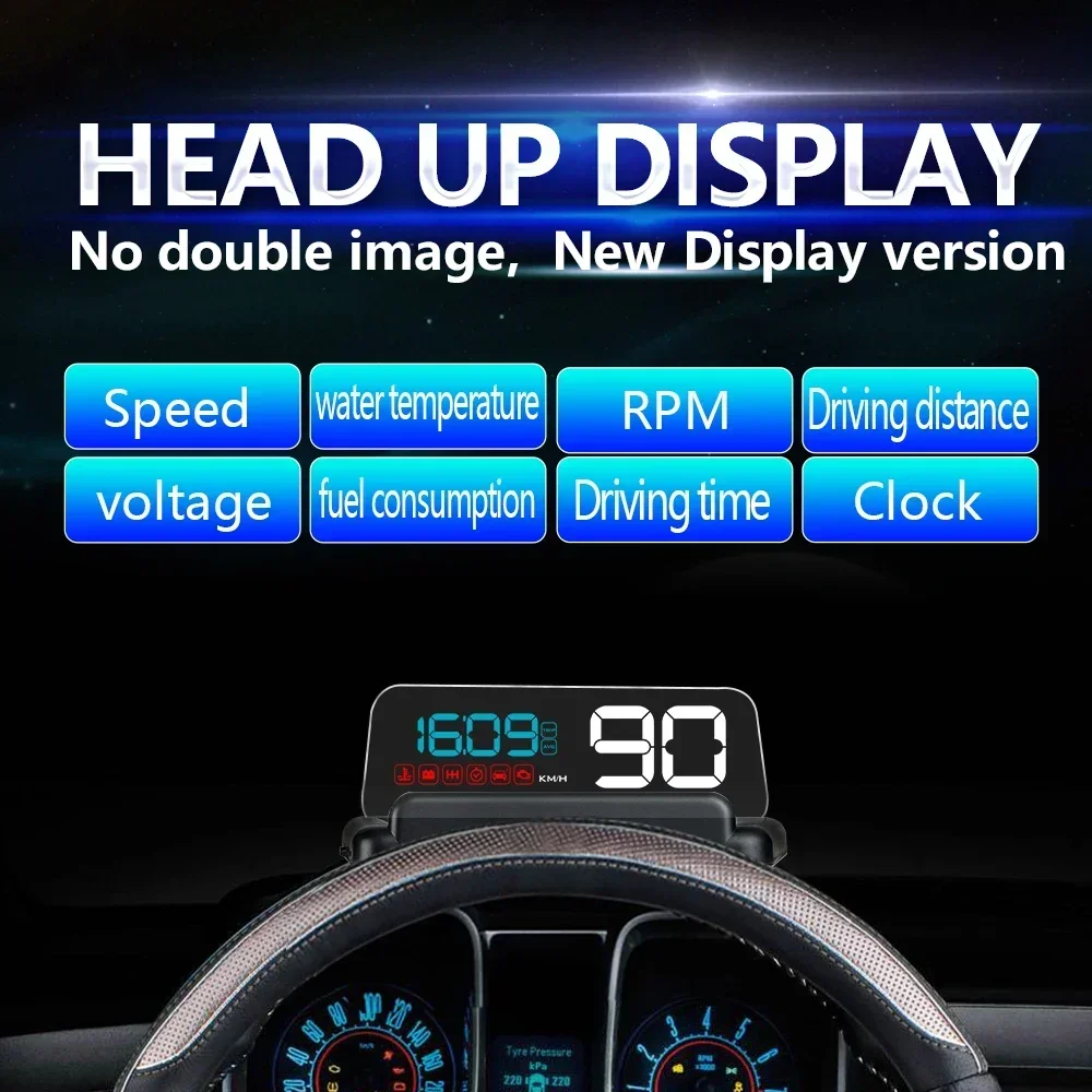 C500/T900,OBD/GPS HUD Auto Hea - огляд і ціна Car Hud Head Up Display Gps