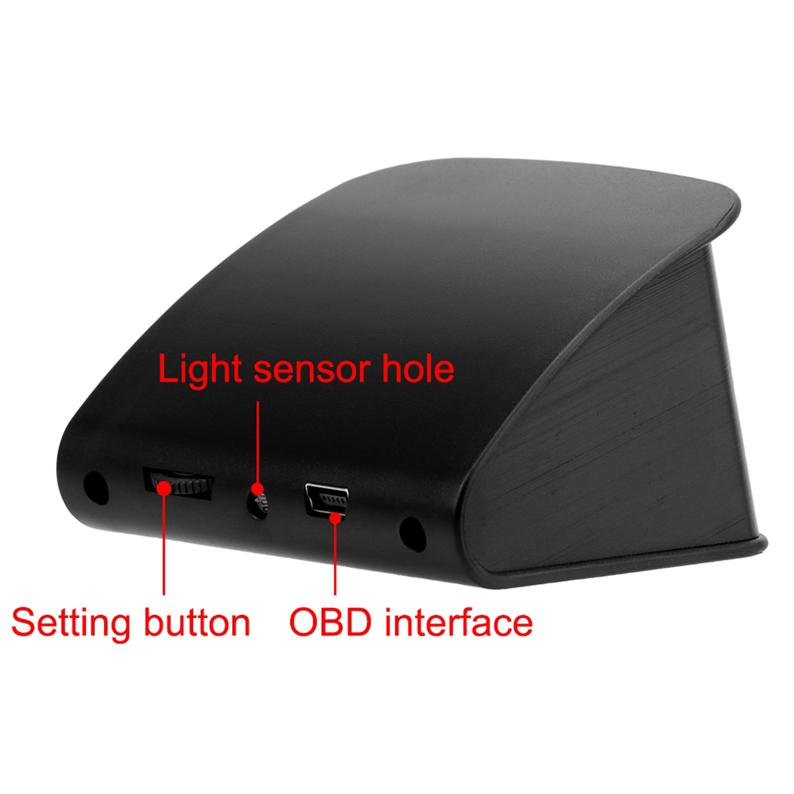 Universal Car HUD Head Up Disp - огляд і ціна Hud Speedometer Digital Universal