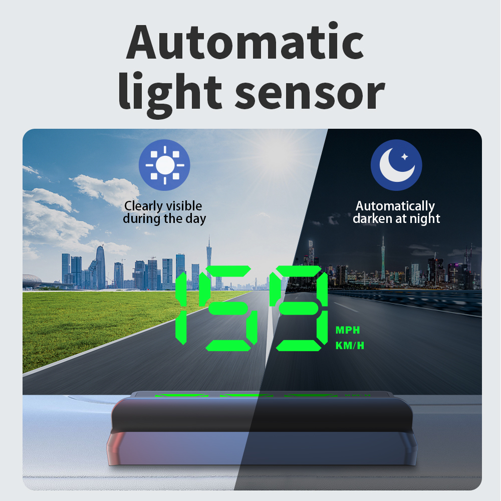 GPS Digital Speedometer HUD He - огляд і ціна Car Hud Head Up Display Gps