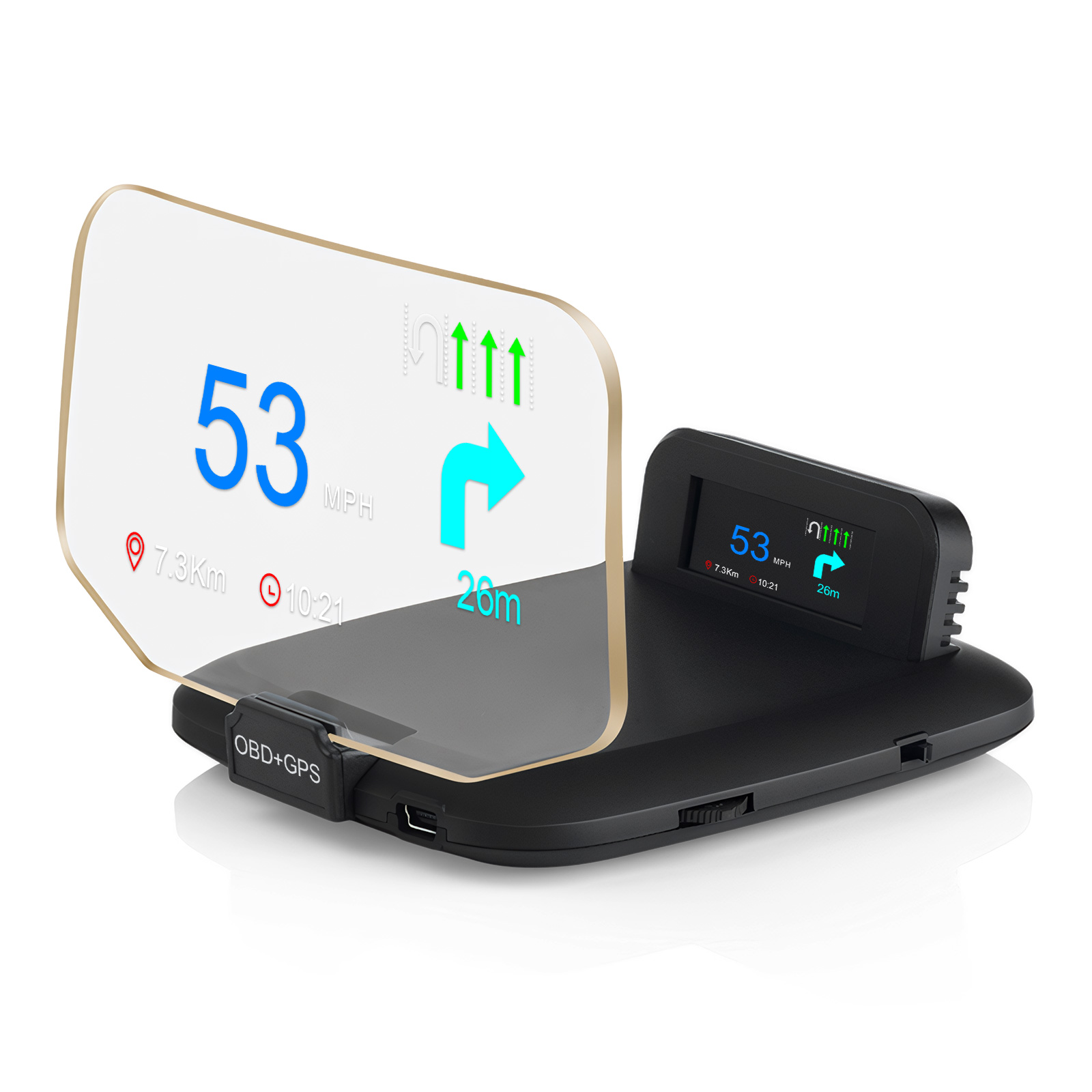 C1 Navigation Projection For H - огляд і ціна Car Hud Head Up Display Gps