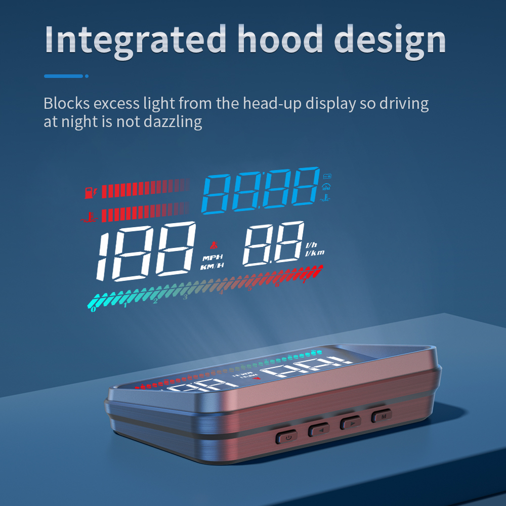 Plug & Play Universal Car Fit  - огляд і ціна Hud Obd2 Multi Function Alarm