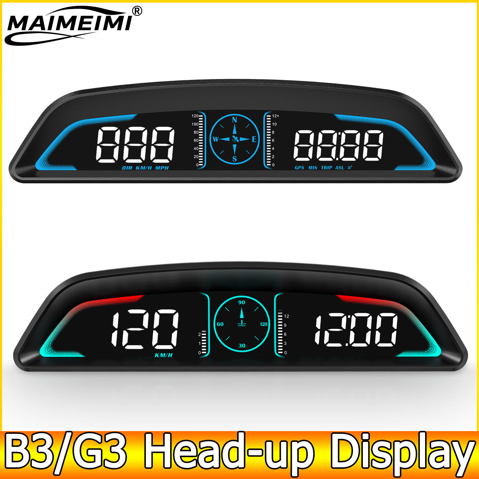 AD Car B3 OBD/ G3 GPS Head Up  - огляд і ціна Hud Obd2 Multi Function Alarm
