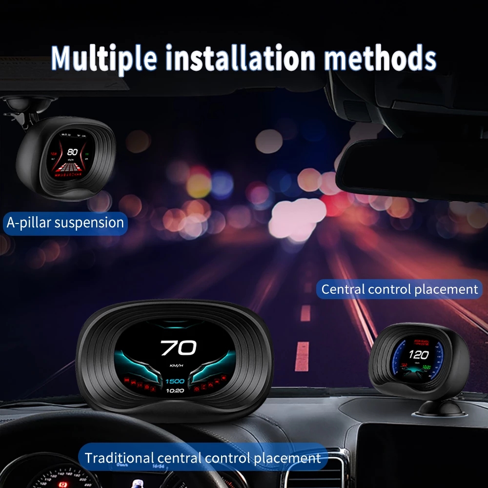 HUD Car GPS OBD2 Navigation He - огляд і ціна Car Hud Head Up Display Gps