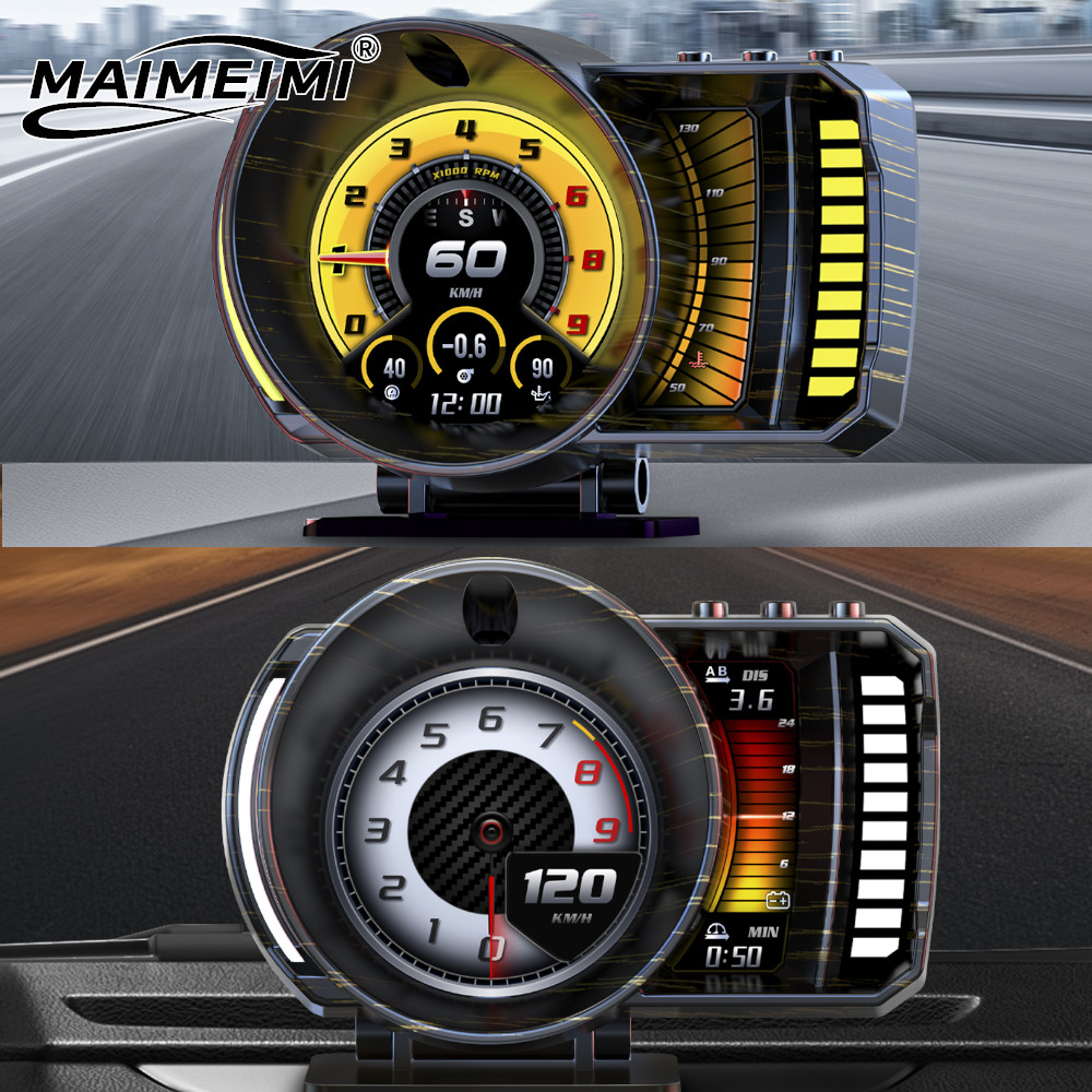 P28 OBD2+GPS+RGB Newly Upgrade - огляд і ціна Hud Obd2 Multi Function Alarm
