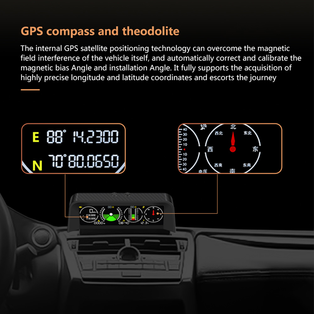 X90 Car Intelligent Head-up Di - огляд і ціна Hud Display With Tire Pressure