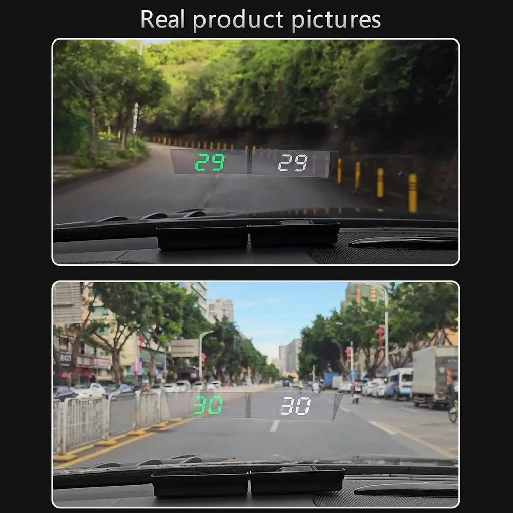 Car GPS Speedometer Windshield - огляд і ціна Hud Speedometer Digital Universal