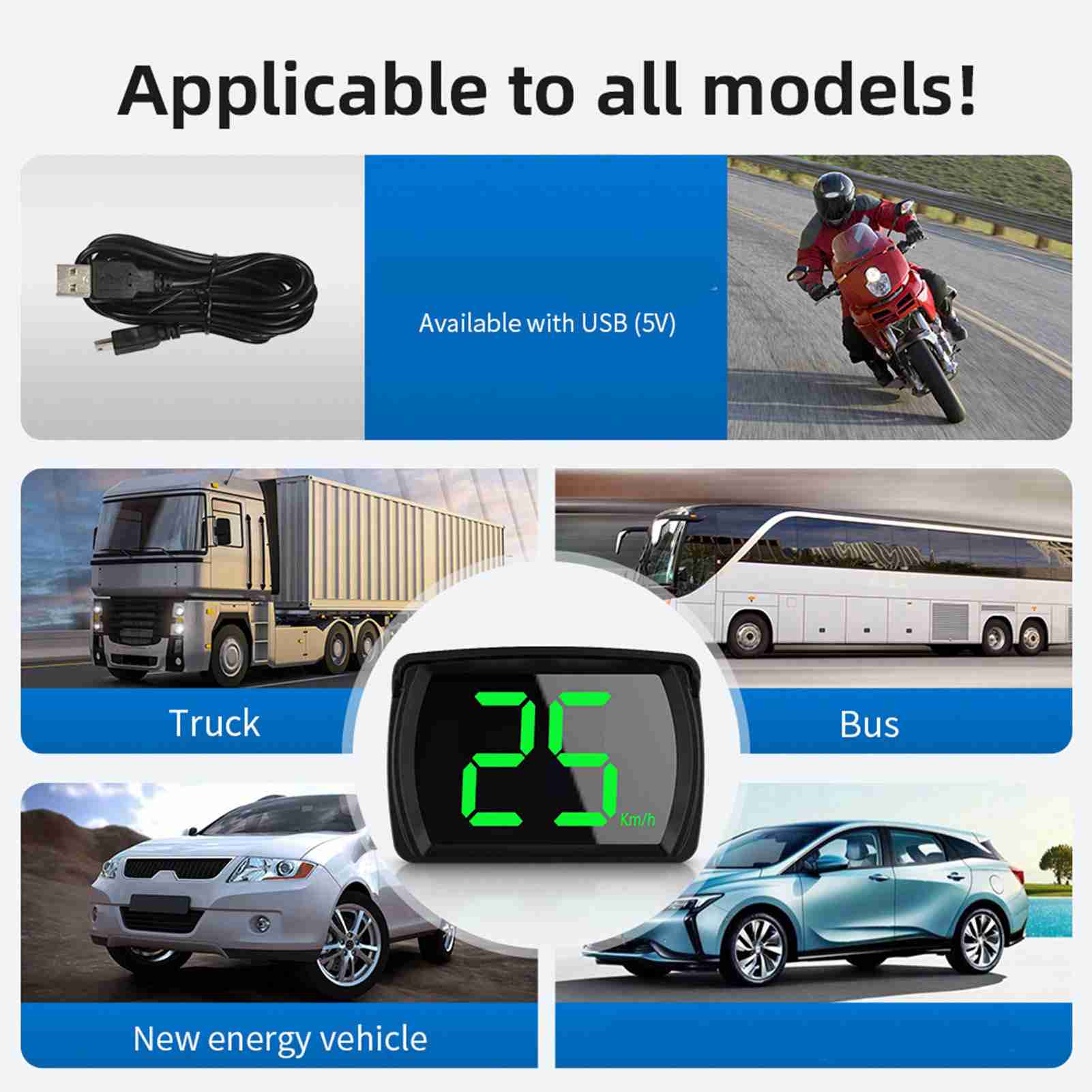 Digital Speedometer Displays S - огляд і ціна Car Hud Head Up Display Gps