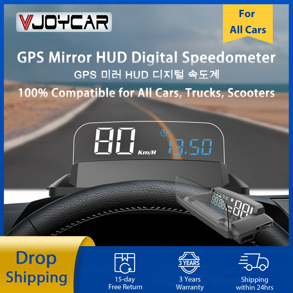 Car GPS Digital Speedometer KM - огляд і ціна Car Heads Up Display Navigation