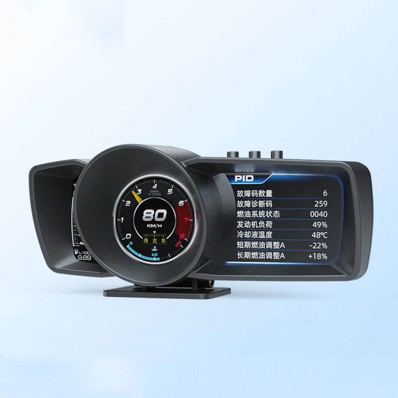 A600 Car HUD Multi-Function Da - огляд і ціна Hud Obd2 Multi Function Alarm