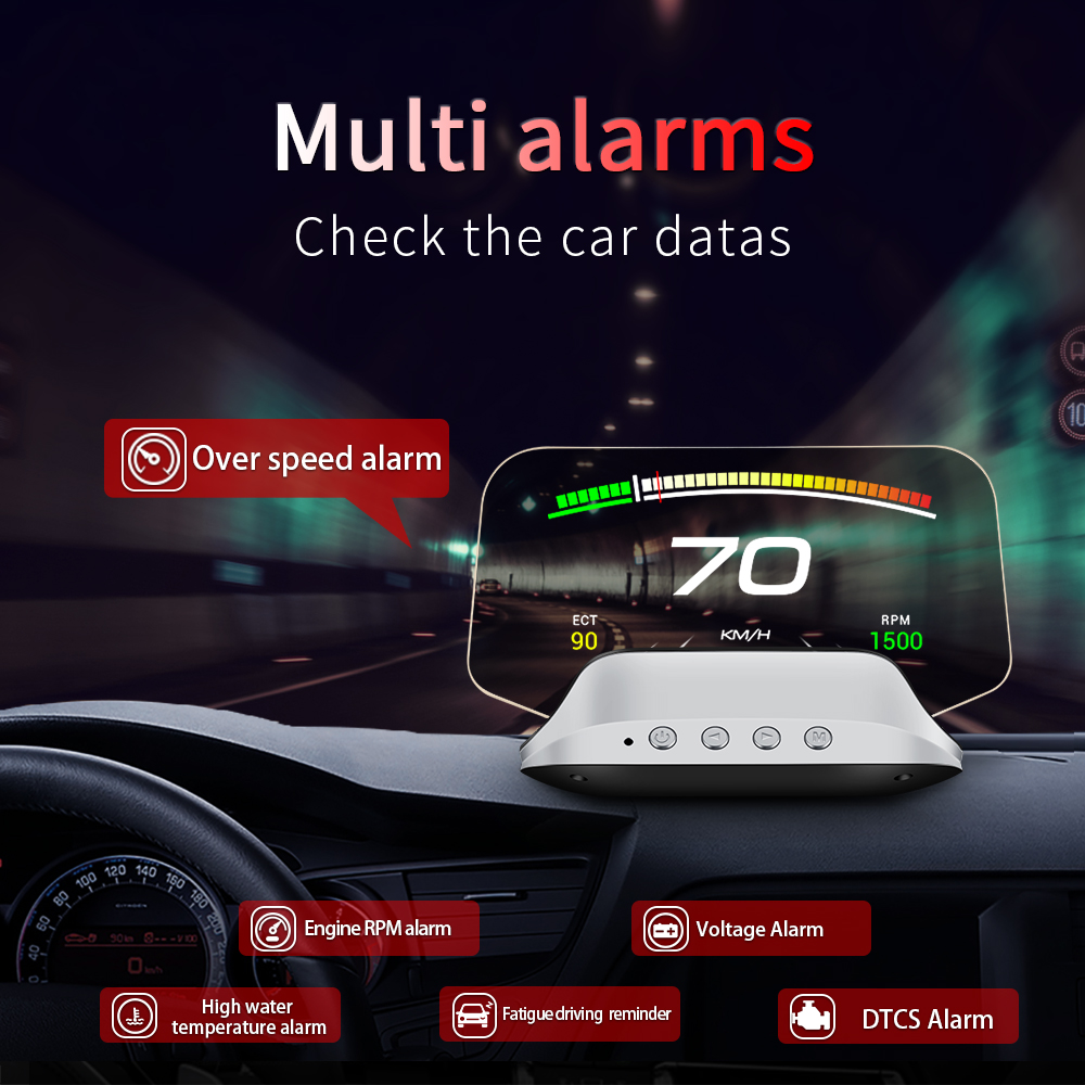 C3 Navigation GPS+OBD2 HUD Car - огляд і ціна Car Heads Up Display Navigation