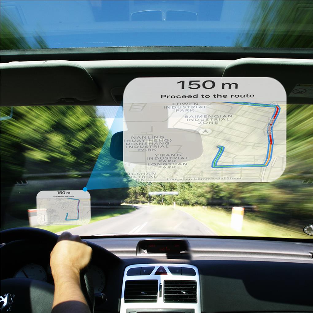HUD Reflective Film Universal  - огляд і ціна Hud Reflection Film Windshield