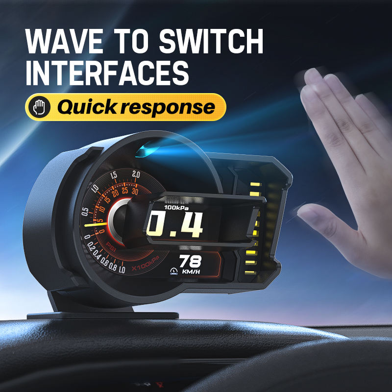 OBD2+GPS HUD Head Up Display G - огляд і ціна Hud Obd2 Multi Function Alarm