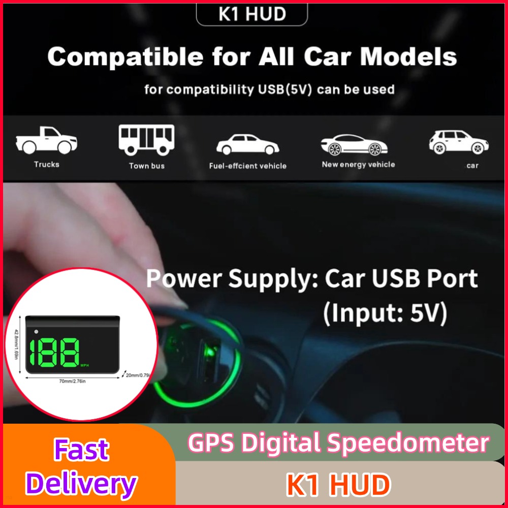 K1 HUD Head-up Display Car GPS - огляд і ціна Car Hud Head Up Display Gps